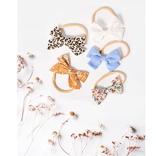 21 Piece Baby Headbands and Bows Set for Girls and Infants