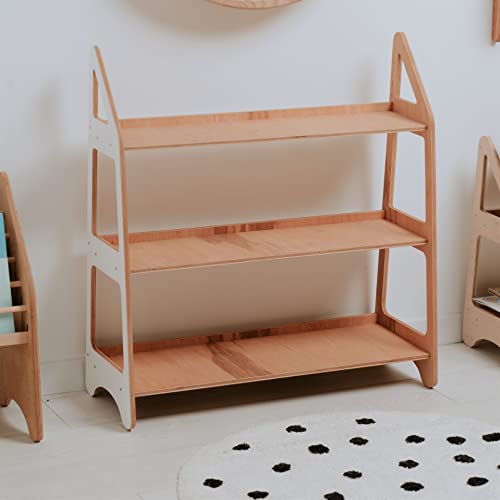 Enjoy The Wood Kids Open Shelf - Natural Large