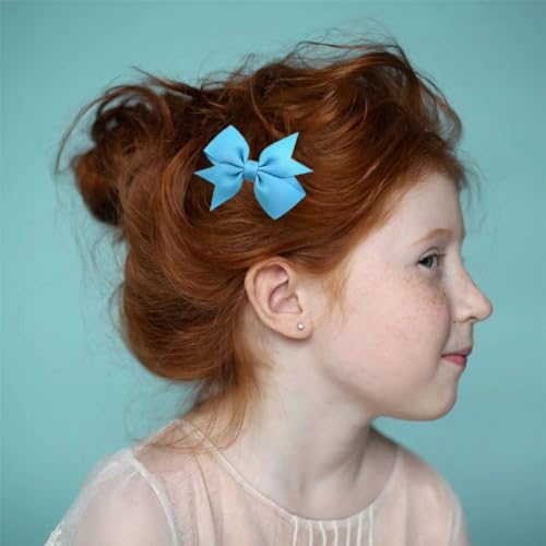 BOENBE LOVED Premium Hair Bows Clips for Baby Girls