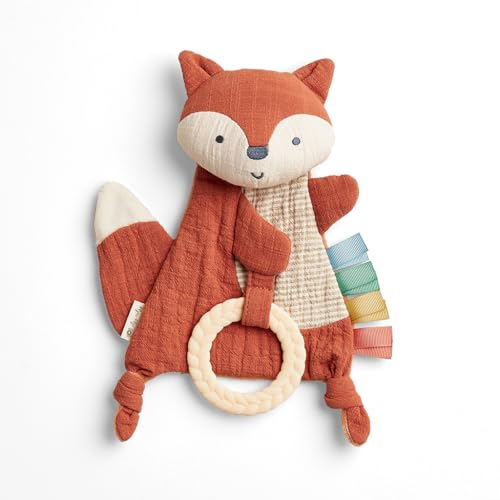 Itzy Ritzy Bitzy Crinkle Sensory Toy Fox 1