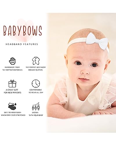 Jollybows 40pcs Baby Girls Bow Headbands Set