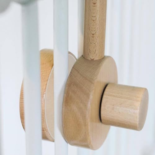 Baby Crib Mobile Holder - 31 inch Natural Beechwood Arm