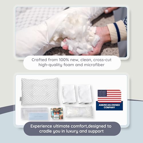 Lussi Company Toddler Pillow 2-13x19 Adjustable