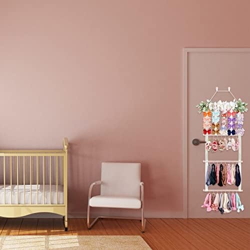 Cherrboll Headbands Holder with Hooks for Baby Hair Accessories