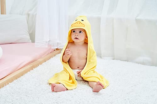 HIPHOP PANDA Hooded Towel - Bamboo Rayon 30 x 30 Inch