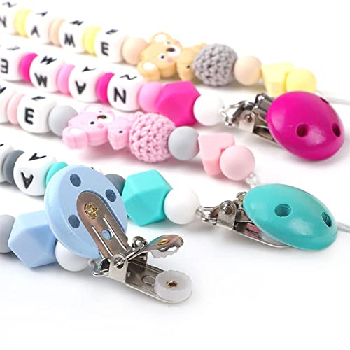 Personalized Koala Pacifier Clip with Baby Name 1