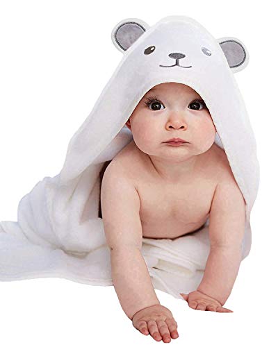 HIPHOP PANDA Hooded Towel - Bamboo Rayon 30x30 Inch