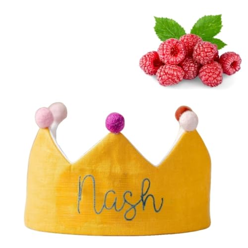 Custom Name Birthday Crown for Girl 1st Birthday Party Crown