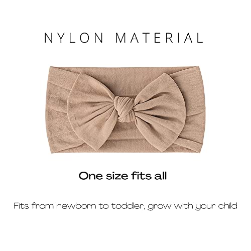 Prohouse 20PCS Baby Nylon Headbands in 20 Colors