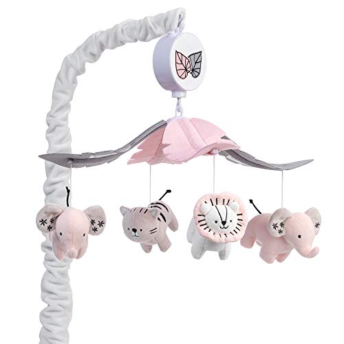 Lambs Ivy Happy Jungle Musical Crib Mobile