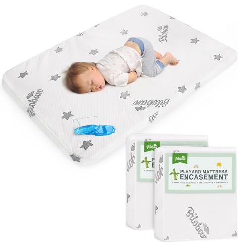 Biloban 2 Pack Playard Mattress Protector Cover
