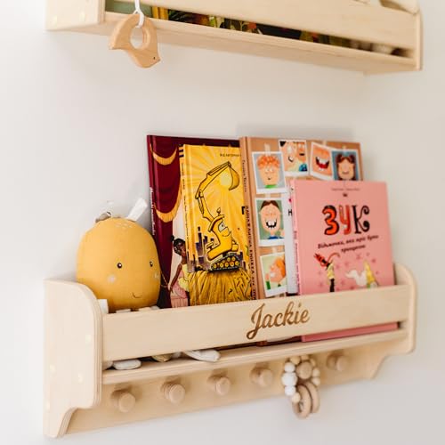 Handmade Floating Bookshelf for Kids Room