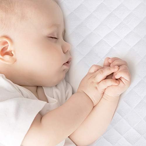 Biloban Waterproof Bassinet Mattress Pad Cover 2 Pack 1