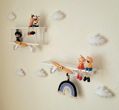 Custom Airplane Shelf for Kids Room