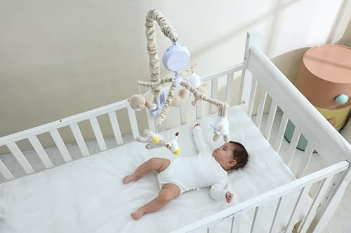 Petino Pura Musical Crib Mobile with 12 Lullabies 1