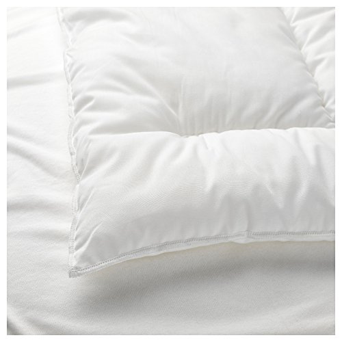 IKEA Len Crib Pillow and Comforter Set White 1