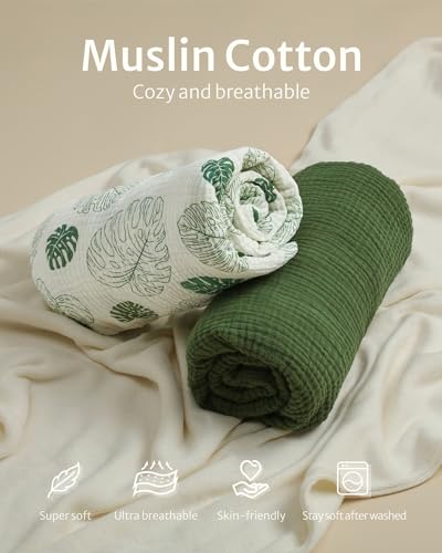 Blissful Diary Muslin Crib Sheets 2 Pack