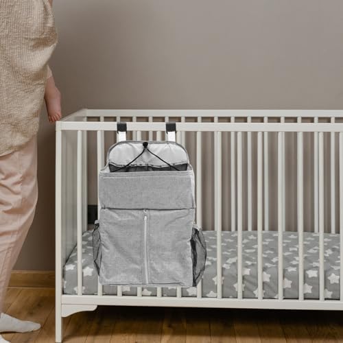 Vaguelly Cradle Hanging Storage Bag for Diapers Wipes
