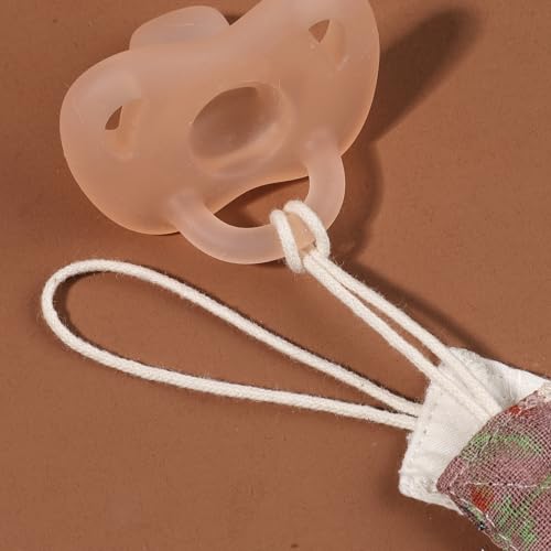 Angelhouse Baby Pacifier Holder Unisex Braided Clip Pink