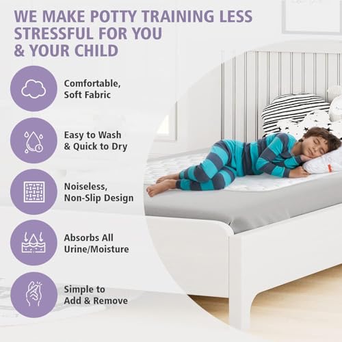 Lynmark Potty Training Bed Pads 33x27 White