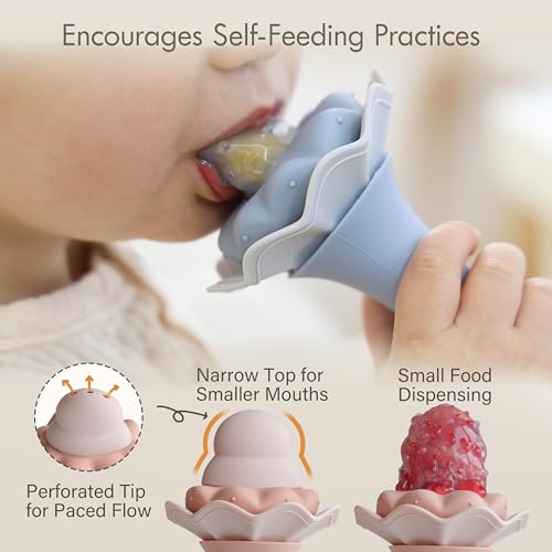 Moonkie Baby Fruit Feeder with Freezer Tray 2 Sizes BPA Free