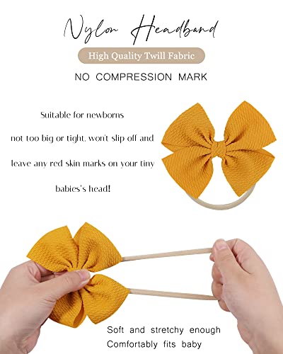 40PCS Baby Girls Hair Bows Headband for Kids Infants Toddlers