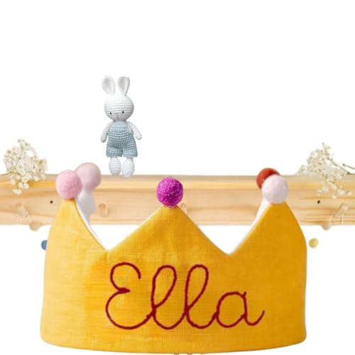 Custom Name Birthday Crown for Girls