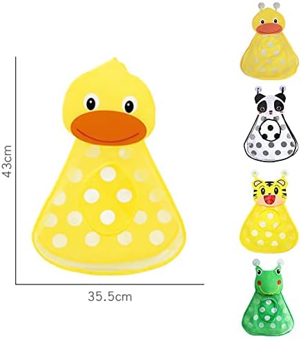 Cute Animal Baby Bath Storage Bag with Suction Cups 1