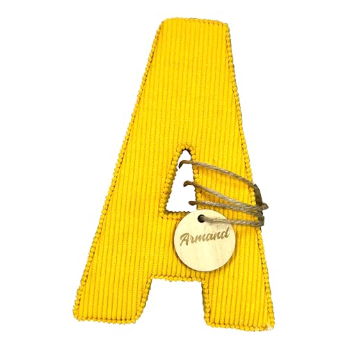 Handmade Plush Fabric Letters for Nursery Decor 1