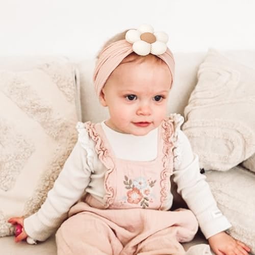 Niceye Baby Girl Bows Headbands 4 Pack 1
