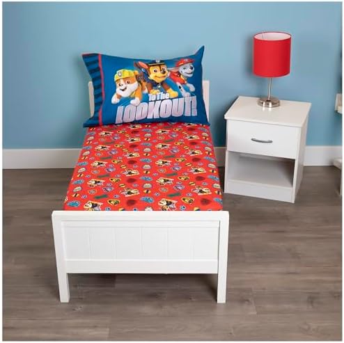 Paw Patrol Sheet Set - Red Toddler Bed or Crib