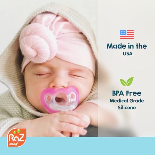 RaZbaby JollyPop Pacifier with RaZbuddy Dragon 0M
