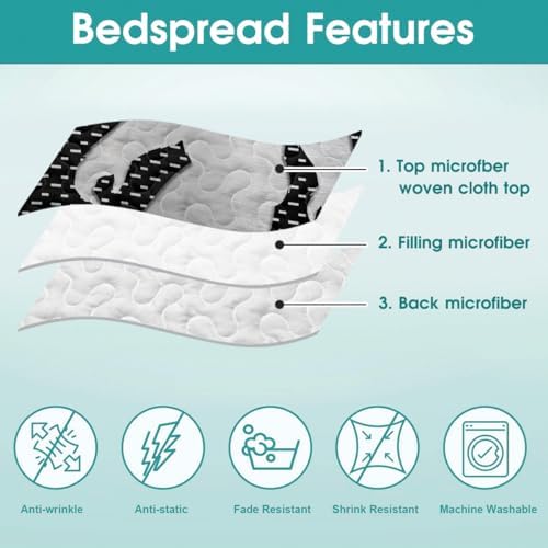 Bigfoot Quilt Set - Grey Silver Duvet Cover Set