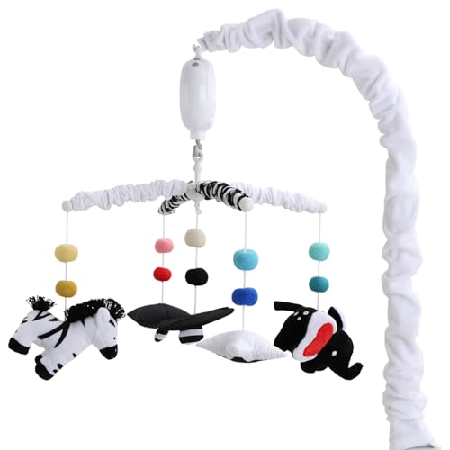 The Peanutshell Baby Crib Mobile Musical Montessori