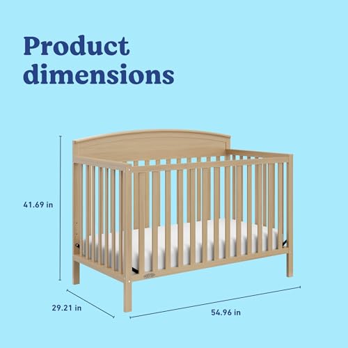 Graco Benton 5-in-1 Convertible Crib - Driftwood