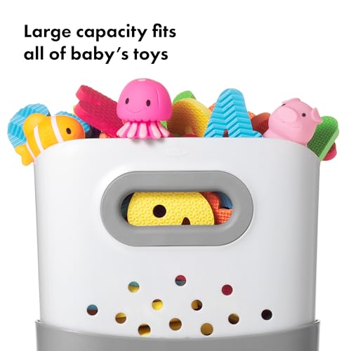 OXO Tot Stand Up Bath Toy Storage Gray