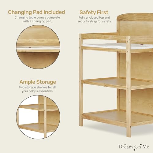 Dream On Me Anna 3 in 1 Crib with Changing Table
