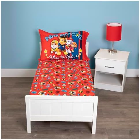 Paw Patrol Sheet Set - Red Toddler Bed or Crib