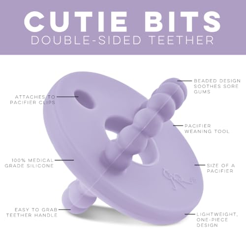 Ryan and Rose Cutie Bit Teether Lavender