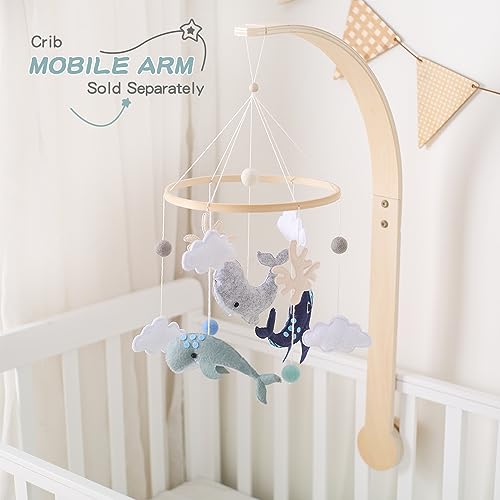 EERKEOD Ocean Whale Crib Mobile Decor