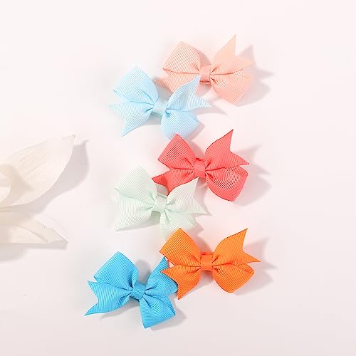 80PCS 2 Inch Baby Hair Bows Clips for Girls
