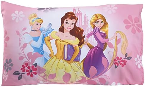 Disney Pretty Princess Toddler Bed 4 Piece Set Pink