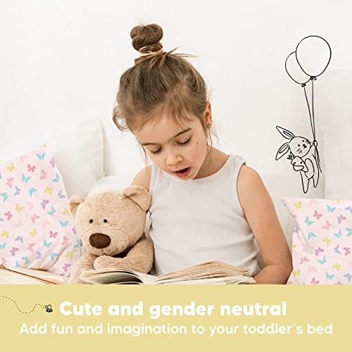 KeaBabies Toddler Pillow with Pillowcase - 13x18