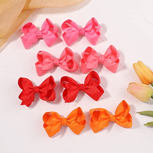 80PCS 3Inch Hair Bows for Girls with Alligator Clips