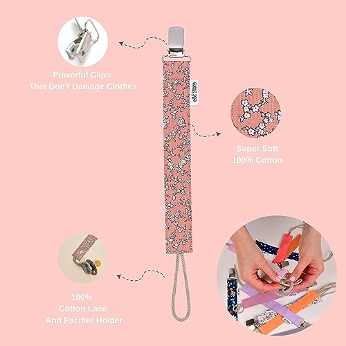 ef Store Baby Pacifier Clip Triple Pack 1