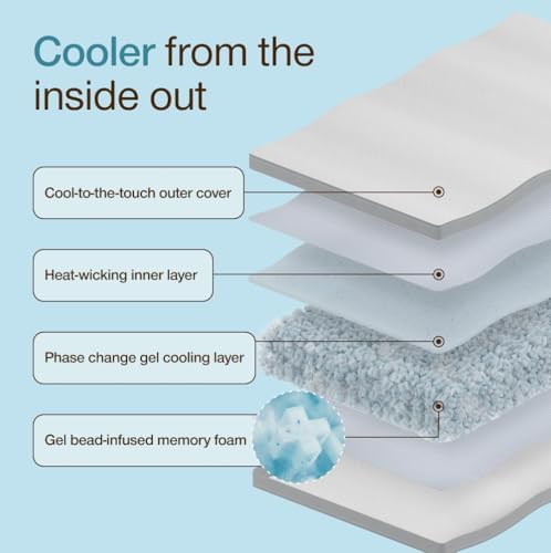 Cool Adjustable Cooling Toddler Pillow 13x19