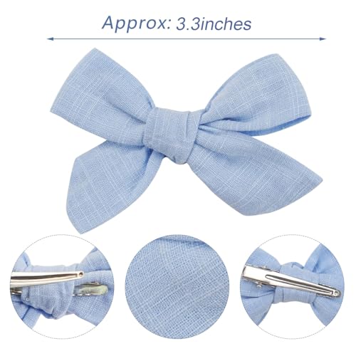 CLLOT 40 Piece Hair Bow Set with Clips for Girls