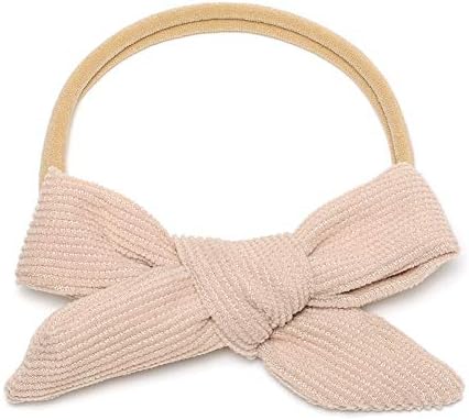 JIFUNEEY Velvet Bow Nylon Headband for Infants Pack of 13pcs
