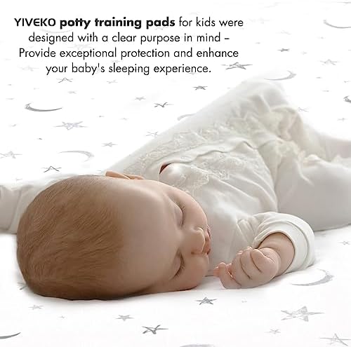 YIVEKO Reusable Waterproof Bed Pad for Baby and Adults