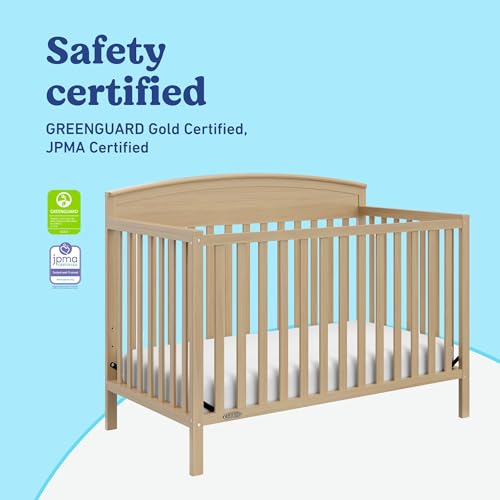 Graco Benton 5-in-1 Convertible Crib - Driftwood